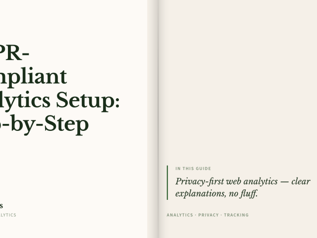 GDPR-Compliant Analytics Setup: Step-by-Step