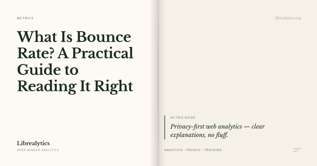 What Is Bounce Rate? A Practical Guide to Reading It Right